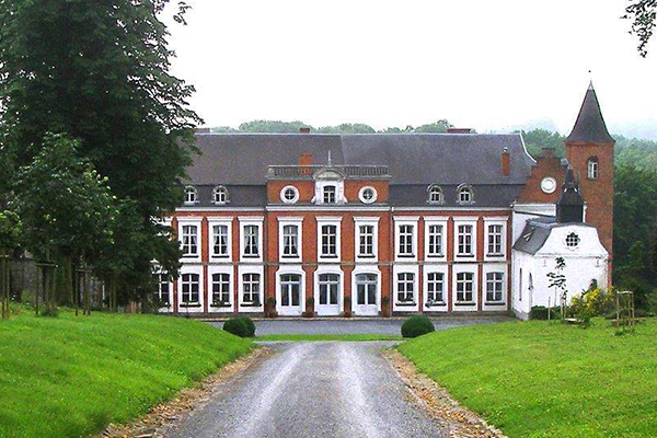 Salle décorée du château