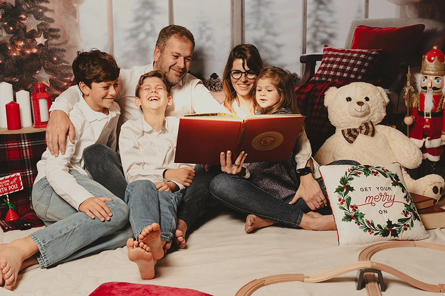 Portrait — ambiance festive